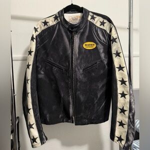 Junya Watanabe Bates Leather motorcycle jacket